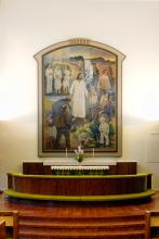 Puolangan kirkko, alttari