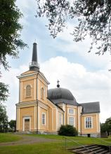 Rääkkylän kirkko, ulkokuva