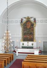 Vetelin kirkko, sisäkuva