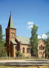 Miehikkälän kirkko, ulkokuva