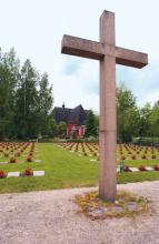 Virtain kirkko, hautausmaa
