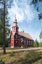 Virtain kirkko, ulkokuva